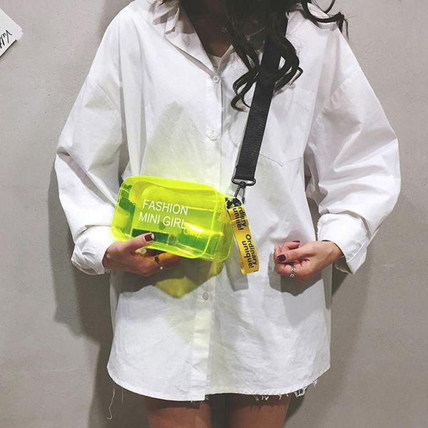 evening bags transparent laser crossbody bag for women candy color letter fashion wild mini shoulder messenger pvc jelly small tote
evening bags transparent laser crossbody bag for women candy color letter fashion wild mini shoulder messenger pvc jelly small tote