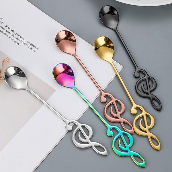 spoons 1pcs mug spoon music bar ice creative gift stainless steel note coffee stirring
spoons 1pcs mug spoon music bar ice creative gift stainless steel note coffee stirring