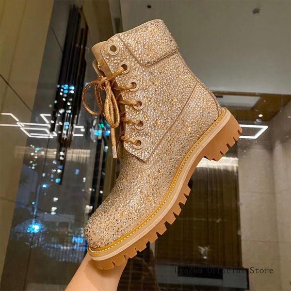 boots 2021 latest female rhinestone lace-up crystal casual shoes designer platform women motorcycle, Black
boots 2021 latest female rhinestone lace-up crystal casual shoes designer platform women motorcycle, Black
