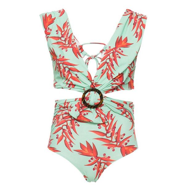 women one-piece multicolor bikini deep v-neck backless leaves print monokini cutout o-ring twist knotted swimsuit suits
women one-piece multicolor bikini deep v-neck backless leaves print monokini cutout o-ring twist knotted swimsuit suits