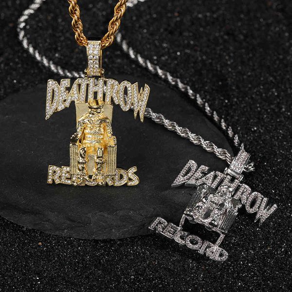 factory wholesale new hip hop deathrow brand pendant with hollow copper inlaid zircon chaoren letter necklace popular fashion xmas gift
factory wholesale new hip hop deathrow brand pendant with hollow copper inlaid zircon chaoren letter necklace popular fashion xmas gift