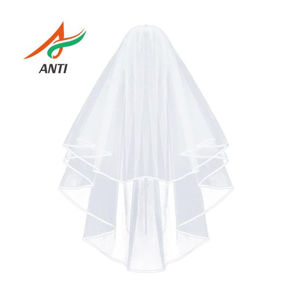 bridal veils anti simple and elegent wedding veil tulle with comb lace ribbon edge white accessories, Black
bridal veils anti simple and elegent wedding veil tulle with comb lace ribbon edge white accessories, Black