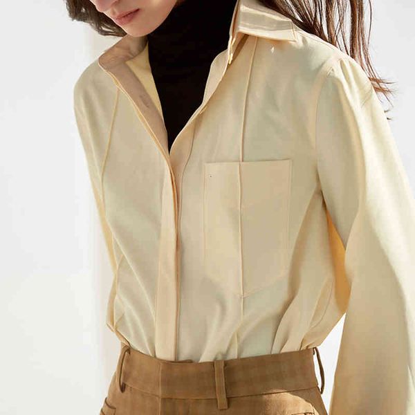 hoodie spring minimalist blouse for women lapel long sleeve solid casual basic shirts female fashion 2021 clothing, Black
hoodie spring minimalist blouse for women lapel long sleeve solid casual basic shirts female fashion 2021 clothing, Black