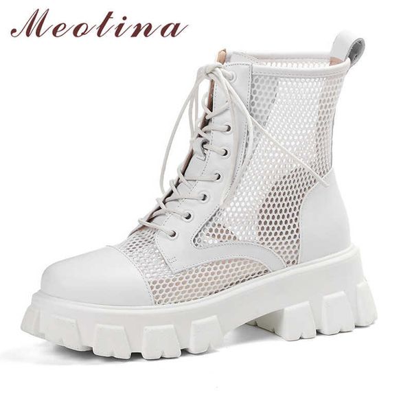 meotina real leather short boots women shoes platform thick heels ankle boots cutouts lace up high heel boots lady black white 210608
meotina real leather short boots women shoes platform thick heels ankle boots cutouts lace up high heel boots lady black white 210608