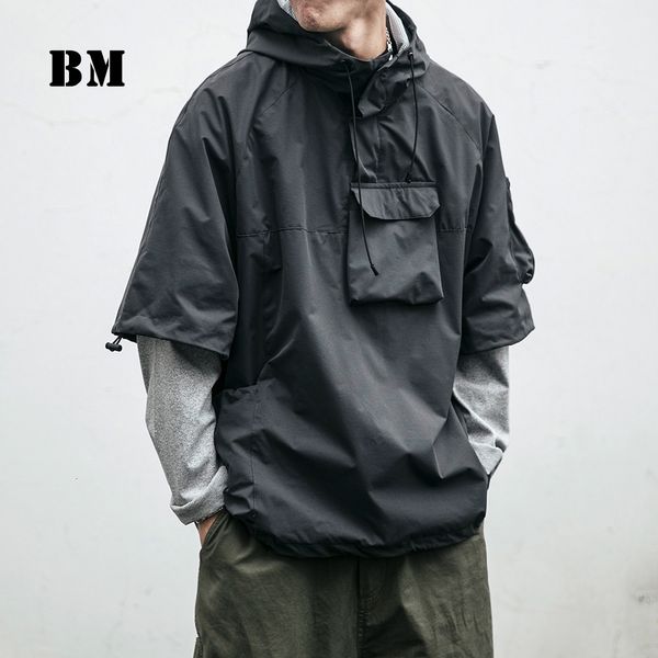 men's hoodies & sweatshirts korean fashion hip hop cargo jacket japanese streetwear fake two piece men clo, Black
men's hoodies & sweatshirts korean fashion hip hop cargo jacket japanese streetwear fake two piece men clo, Black