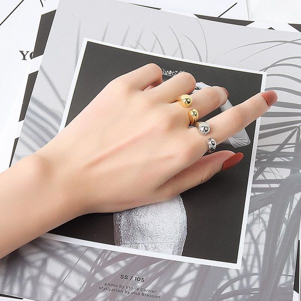 wedding rings 2021 trendy double head water drop opening ring jewelry charm lady cocktail party punk hip hop gift for wife, Slivery;golden
wedding rings 2021 trendy double head water drop opening ring jewelry charm lady cocktail party punk hip hop gift for wife, Slivery;golden