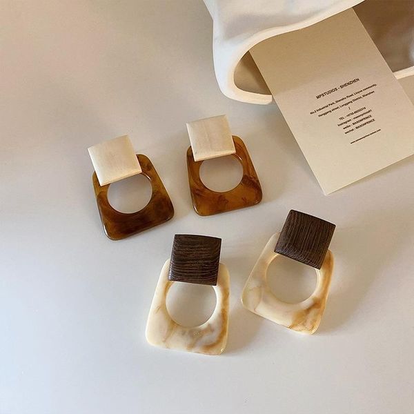 stud korean fashion vintage exaggerated big square acrylic earrings for women statement jewelry simple geometric wooden, Golden;silver
stud korean fashion vintage exaggerated big square acrylic earrings for women statement jewelry simple geometric wooden, Golden;silver