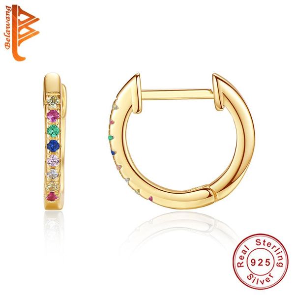 multi-color cz crystal small hoop earring for women gold/silver color rainbow round jewelry & huggie, Golden;silver
multi-color cz crystal small hoop earring for women gold/silver color rainbow round jewelry & huggie, Golden;silver