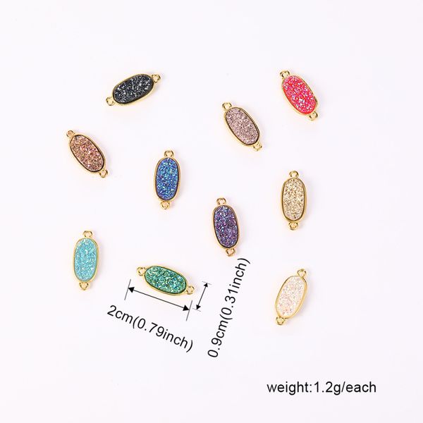 gold plated colorful oval resin charm pendant for necklace bracelet making 10pcs/bag, Bronze;silver
gold plated colorful oval resin charm pendant for necklace bracelet making 10pcs/bag, Bronze;silver