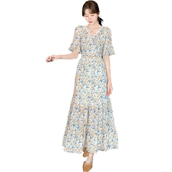 fashion dress summer chiffon print small fragrance wind waist was thin temperament long skirt women 210520, Black;gray
fashion dress summer chiffon print small fragrance wind waist was thin temperament long skirt women 210520, Black;gray