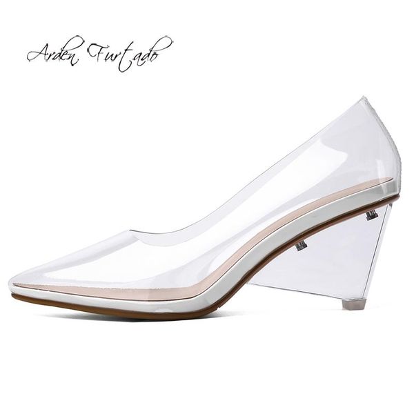 dress shoes arden furtado summer fashion women's shoespointed toe crystal rhinestone pvc transparent elegant slip-on strange style heel, Black
dress shoes arden furtado summer fashion women's shoespointed toe crystal rhinestone pvc transparent elegant slip-on strange style heel, Black