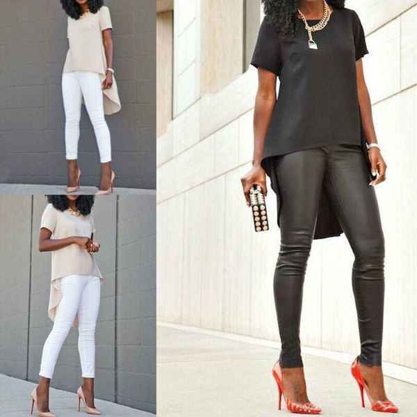 women's t-shirt fashion womens o-neck plus size chiffon summer casual tee 5xl spring, White
women's t-shirt fashion womens o-neck plus size chiffon summer casual tee 5xl spring, White