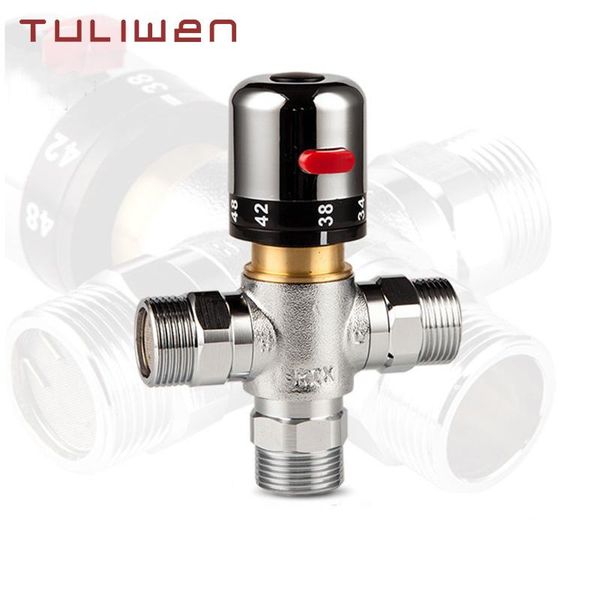 smart home control solid copper 3-way thermostatic mixing valve 3/4 inch solar water heater regulating temperature
smart home control solid copper 3-way thermostatic mixing valve 3/4 inch solar water heater regulating temperature