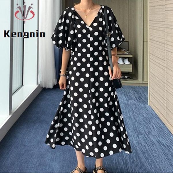 casual dresses 2021 summer women's oversized v-neck lantern sleeve ladies vestidos dress print big dot bow female robe ke1470, Black;gray
casual dresses 2021 summer women's oversized v-neck lantern sleeve ladies vestidos dress print big dot bow female robe ke1470, Black;gray
