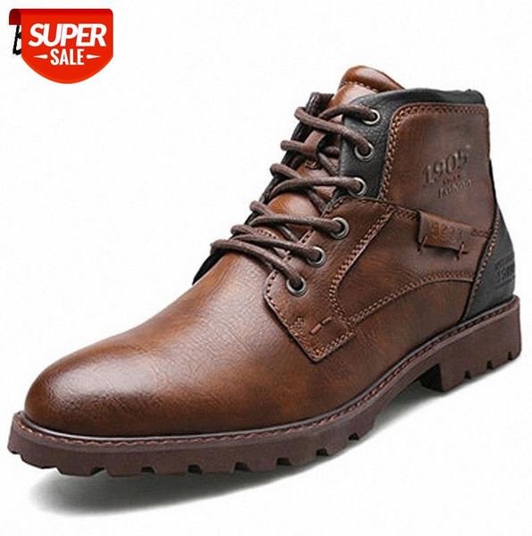 classic brand men's boots italy handmade men ankle boots outdoor waterproof male basic work shoes autumn lace-up man moccasins #dp2c
classic brand men's boots italy handmade men ankle boots outdoor waterproof male basic work shoes autumn lace-up man moccasins #dp2c