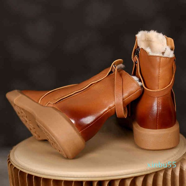 warm fur snow boots women genuine leather black brown fashion plush winter shoes flats ankle ladies
warm fur snow boots women genuine leather black brown fashion plush winter shoes flats ankle ladies