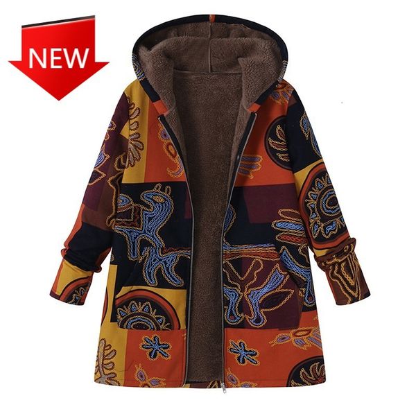 jackets feminine plus size i 5xl retro-printed ethnic skin outerwear winter fashion with sleeve warm jacket, Black;brown
jackets feminine plus size i 5xl retro-printed ethnic skin outerwear winter fashion with sleeve warm jacket, Black;brown