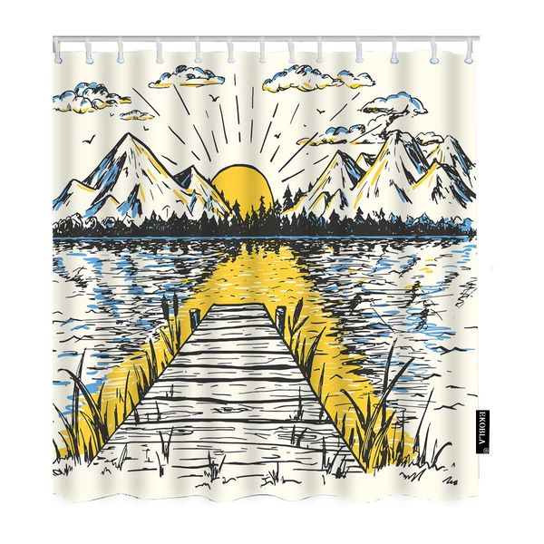sunrise scenic shower curtain small bridge lake mountains glasses cloud birds nature ecology decorative waterproof shower
sunrise scenic shower curtain small bridge lake mountains glasses cloud birds nature ecology decorative waterproof shower