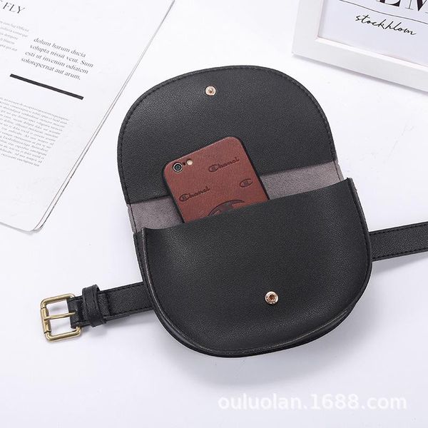 belts women's belt european and american mini semicircle saddle buns mother bag multifunctional waistband, Black;brown
belts women's belt european and american mini semicircle saddle buns mother bag multifunctional waistband, Black;brown