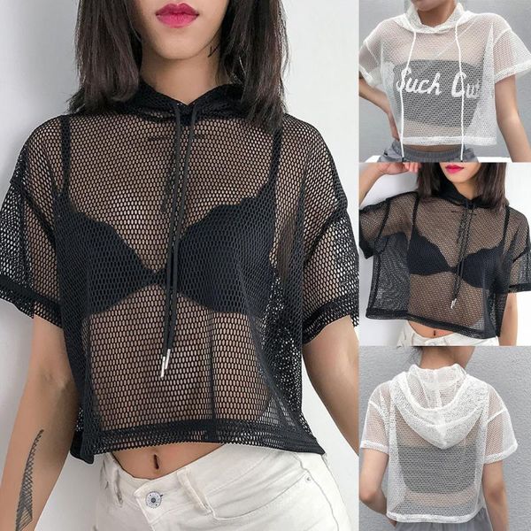 women's hoodies & sweatshirts home&nest women summer short sleeve loose hollow out mesh transparent sweatshirt solid hoodie pullover ha, Black
women's hoodies & sweatshirts home&nest women summer short sleeve loose hollow out mesh transparent sweatshirt solid hoodie pullover ha, Black