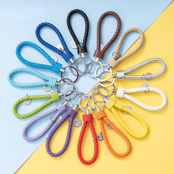 keychains wholesale price pu leather braided woven rope keychain diy bag pendant key chain holder car keyring men women ring, Silver
keychains wholesale price pu leather braided woven rope keychain diy bag pendant key chain holder car keyring men women ring, Silver