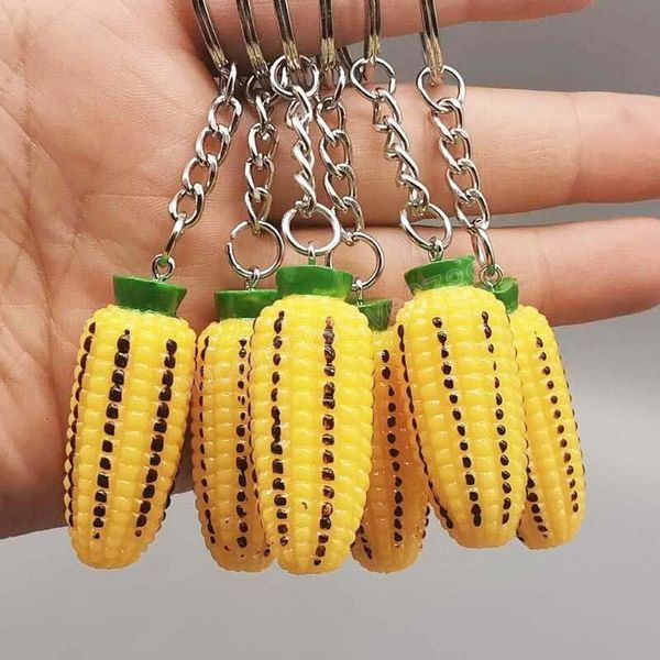 fashion simulation corn keychain mini food plastic pendant keyring geometric simple pvc phone charm accessories, Silver
fashion simulation corn keychain mini food plastic pendant keyring geometric simple pvc phone charm accessories, Silver
