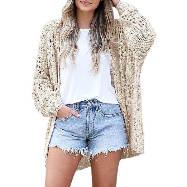 women's knits & tees 2021 autumn and winter sweater european american fashion ladies cardigan long-sleeved hollow mohair coat, White
women's knits & tees 2021 autumn and winter sweater european american fashion ladies cardigan long-sleeved hollow mohair coat, White
