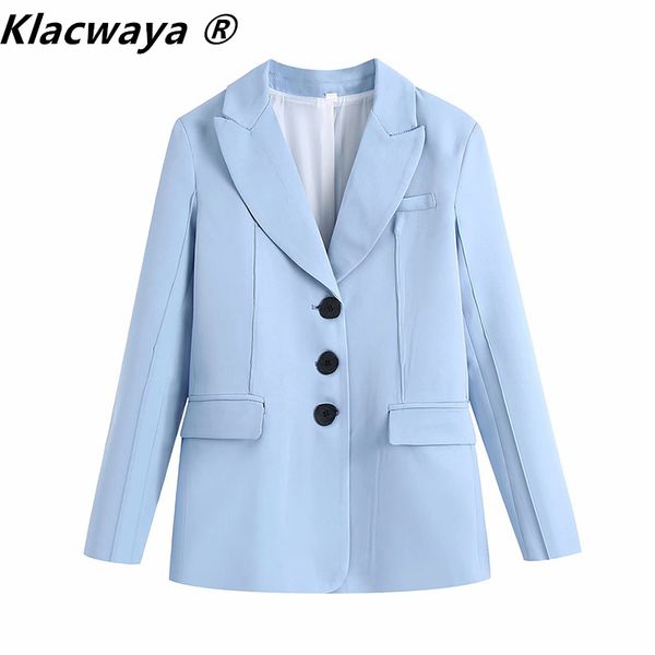 women fashion single breasted fitted blazer coat vintage long sleeve flap pockets female outerwear chic veste 210521, White;black
women fashion single breasted fitted blazer coat vintage long sleeve flap pockets female outerwear chic veste 210521, White;black