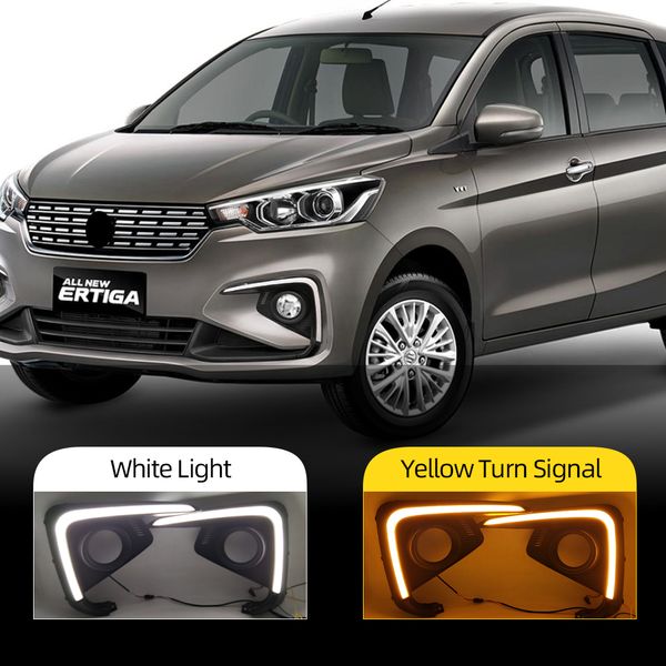 2pcs led daytime running light for suzuki ertiga 2018 2019 2020 drl fog lamp cover dynamic turn signal
2pcs led daytime running light for suzuki ertiga 2018 2019 2020 drl fog lamp cover dynamic turn signal