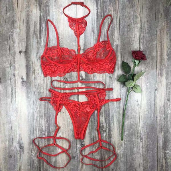 underwire bra and thong set 3-piece unlined brassiere underwear women set lingerie femme underwear & sleepwears, Red;black
underwire bra and thong set 3-piece unlined brassiere underwear women set lingerie femme underwear & sleepwears, Red;black