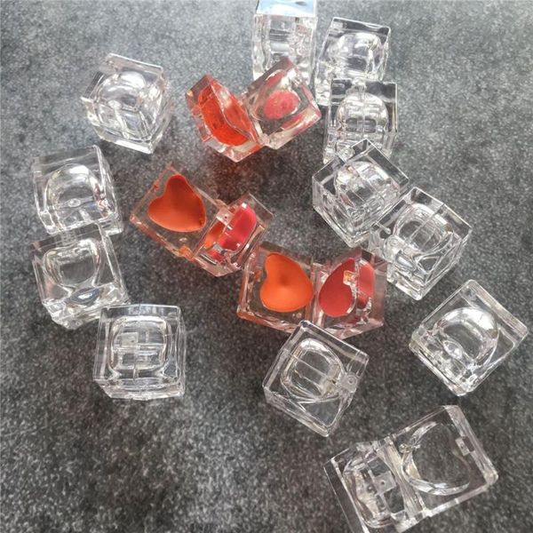 10pcs 1g clear mini square lipstick cosmetic container empty eyeshadow pot plastic heart shape small lip rouge case box storage bottles & ja
10pcs 1g clear mini square lipstick cosmetic container empty eyeshadow pot plastic heart shape small lip rouge case box storage bottles & ja