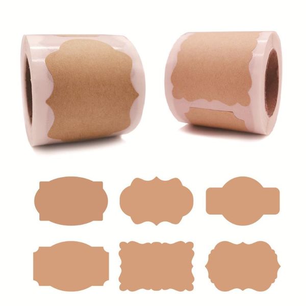 gift wrap 150pc blank kraft paper label stickers for jar glass bottle stationery diy packaging sealing sticker handmade
gift wrap 150pc blank kraft paper label stickers for jar glass bottle stationery diy packaging sealing sticker handmade