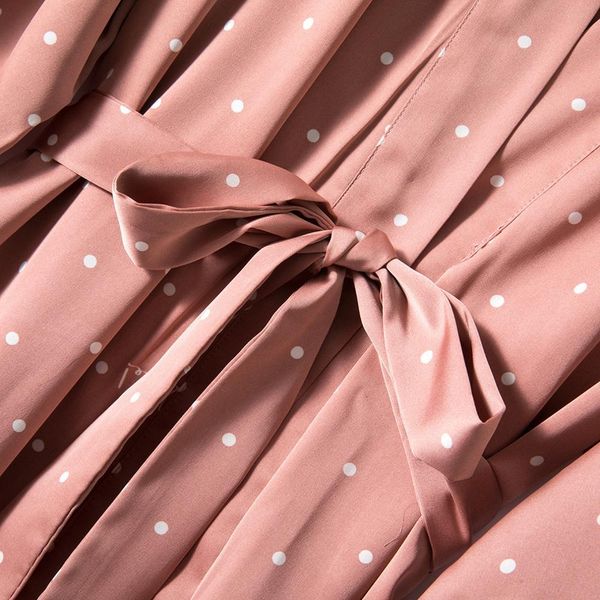 sleepwear pajamas set 3 piece white dots women faux silk simple pink black sleepwear with chest pads summer autumn homewear 2wh3 sx77, Black;red
sleepwear pajamas set 3 piece white dots women faux silk simple pink black sleepwear with chest pads summer autumn homewear 2wh3 sx77, Black;red