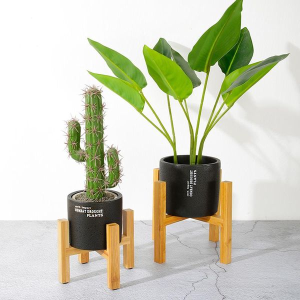 bonsai holder home balcony bamboo wood flower pot with foot pad smooth surface modern shelf for office standing planters & pots
bonsai holder home balcony bamboo wood flower pot with foot pad smooth surface modern shelf for office standing planters & pots
