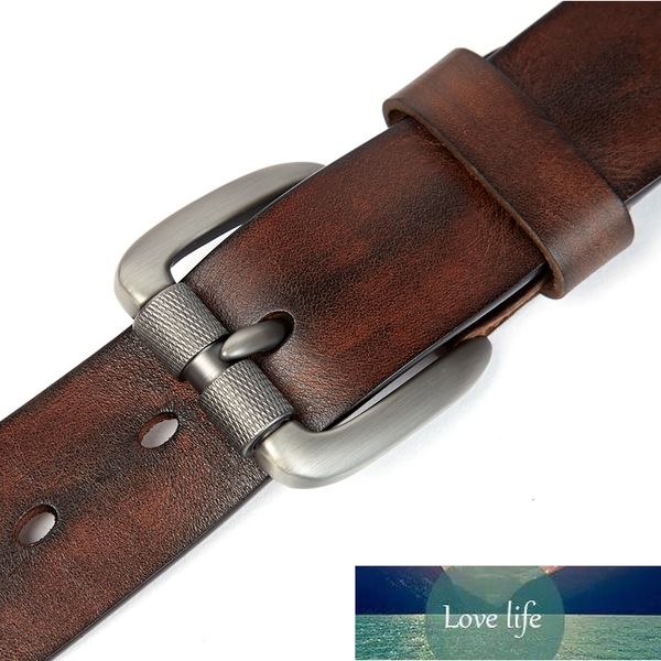 fashion men's belt natural genuine leather sturdy buckle men vintage belt suitable for jeans casual pants cummerbund, Black;brown
fashion men's belt natural genuine leather sturdy buckle men vintage belt suitable for jeans casual pants cummerbund, Black;brown