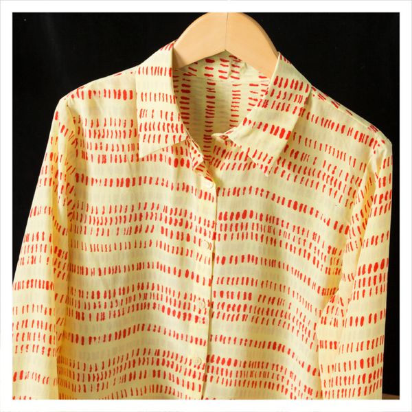 blouses hangzhou shirt women's silk fashion foreign style blouse printed spring in 2021, White
blouses hangzhou shirt women's silk fashion foreign style blouse printed spring in 2021, White