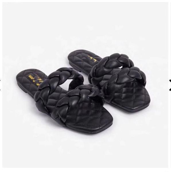fashion women's sandals shoes woven style cross-surface flat-bottomed large size woman slides candy color summer sandal slippers, Black
fashion women's sandals shoes woven style cross-surface flat-bottomed large size woman slides candy color summer sandal slippers, Black