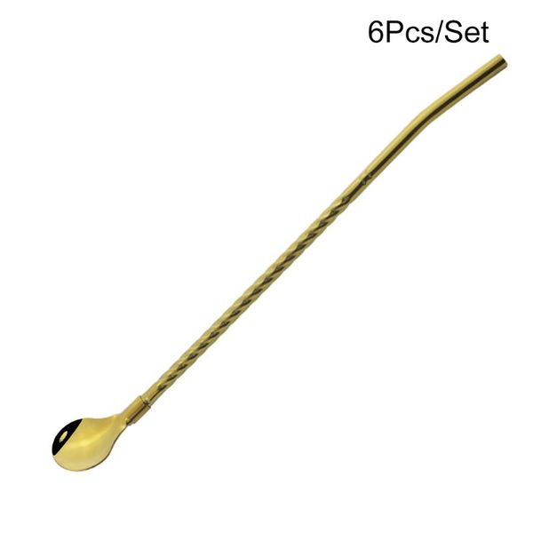 6pcs/set multicolor 18/10 stainless steel straws reusable long straw spoon tea scoop bar cocktail coffee stirring drinking
6pcs/set multicolor 18/10 stainless steel straws reusable long straw spoon tea scoop bar cocktail coffee stirring drinking