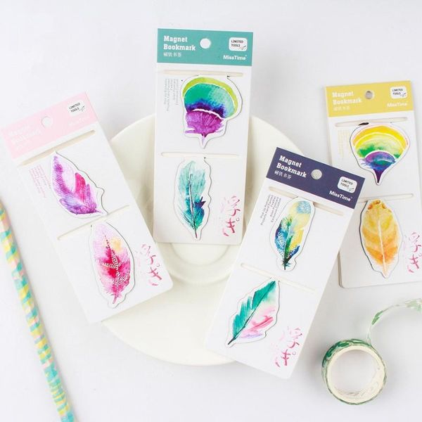 bookmark jukuai 4 pcs rainbow feather magnetic bookmarks for books accessories magnet paper clip marks stationery office school supplies
bookmark jukuai 4 pcs rainbow feather magnetic bookmarks for books accessories magnet paper clip marks stationery office school supplies