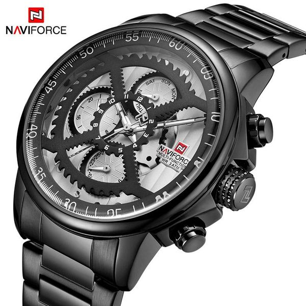 wristwatches naviforce watch men luxury sport military quartz wristwatch date waterproof clock male stainless steel watches relogio masculin, Slivery;brown
wristwatches naviforce watch men luxury sport military quartz wristwatch date waterproof clock male stainless steel watches relogio masculin, Slivery;brown