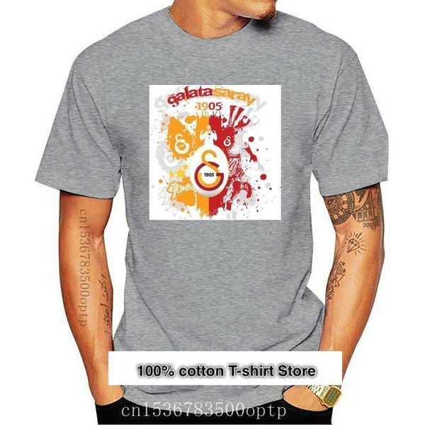 men's t-shirts galatasaray-camiseta de algodón con mangas informales, camiseta moda mediana edad, novedad, White;black 
men's t-shirts galatasaray-camiseta de algodón con mangas informales, camiseta moda mediana edad, novedad, White;black