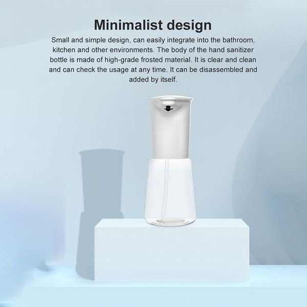 liquid soap dispenser alcohol automatic induction non-contact sprayer bottles 300ml home usportable smart sensor disinfect
liquid soap dispenser alcohol automatic induction non-contact sprayer bottles 300ml home usportable smart sensor disinfect