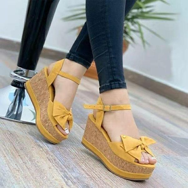 dress shoes summer women high heels sandals fashion bowknot wedges platform ladies open toe ankle strap beach zapatos mujer, Black
dress shoes summer women high heels sandals fashion bowknot wedges platform ladies open toe ankle strap beach zapatos mujer, Black