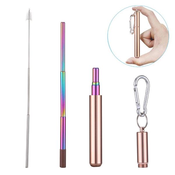 drinking straws metal straw collapsible reusable portable stainless steel with case brush for travel outdoor #5
drinking straws metal straw collapsible reusable portable stainless steel with case brush for travel outdoor #5