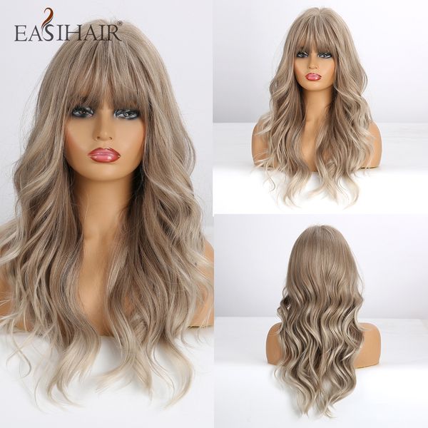 long grey ombre wigs with bangs womens wig synthetic wavy heat resistant wigs for women daily natural fake hairfactory direct, Black
long grey ombre wigs with bangs womens wig synthetic wavy heat resistant wigs for women daily natural fake hairfactory direct, Black