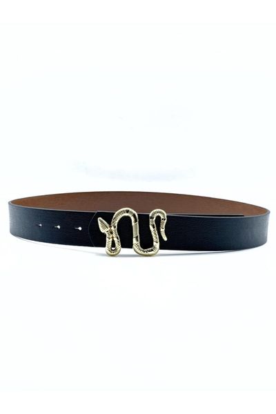 women 2021 fashion snake buckle belt comfortable female patterned gold leather belts, Black;brown
women 2021 fashion snake buckle belt comfortable female patterned gold leather belts, Black;brown