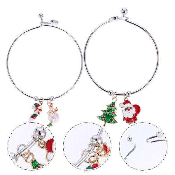 2pcs creative christmas bracelet decor wrist chain exquisite ladies charm bracelets, Golden;silver
2pcs creative christmas bracelet decor wrist chain exquisite ladies charm bracelets, Golden;silver