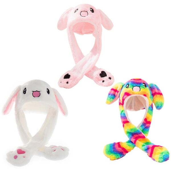 caps & hats funny cute cartoon plush hat moving jumping up ear head dress beanie four seasons kid party play earflap, Yellow
caps & hats funny cute cartoon plush hat moving jumping up ear head dress beanie four seasons kid party play earflap, Yellow
