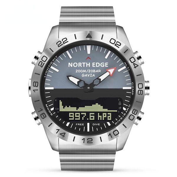 wristwatches 2021 men dive sports digital watch mens watches military army luxury full steel business waterproof 200m altimeter compass, Slivery;brown
wristwatches 2021 men dive sports digital watch mens watches military army luxury full steel business waterproof 200m altimeter compass, Slivery;brown