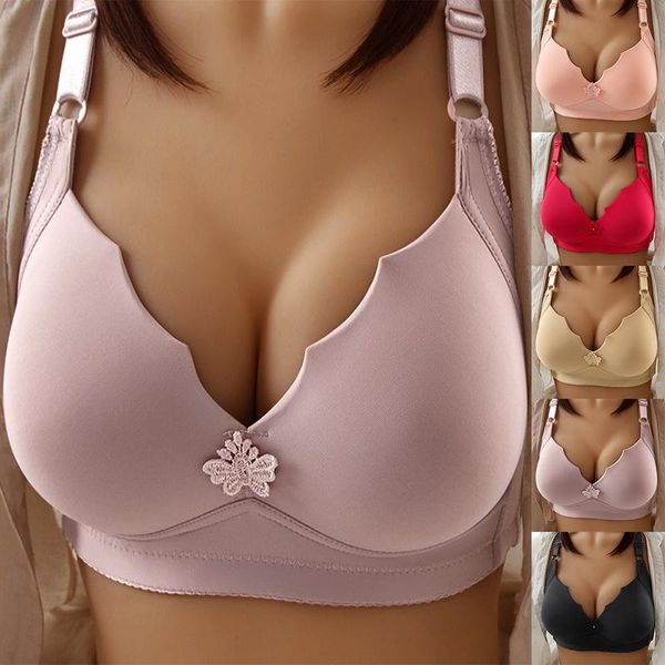 yoga outfit bra for big breast women size wire thin soft less bralette unpadded push up underwear plus
yoga outfit bra for big breast women size wire thin soft less bralette unpadded push up underwear plus